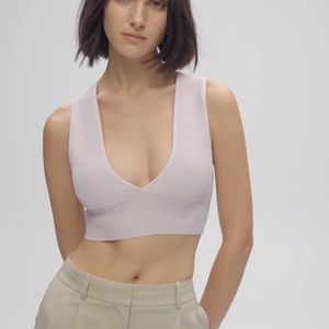 Aritizia babaton crop top small
